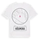 White t-shirt med Högmora t-shirt