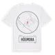 White t-shirt med Högmora t-shirt