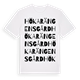 Hökarängens gård ordlek t-shirt