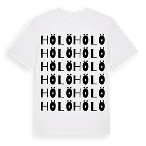 Hölö ordlek t-shirt – ekologisk bomull t-shirt från Pinshirt