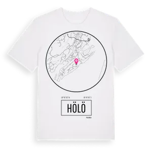 Hölö t-shirt – ekologisk bomull t-shirt från Pinshirt