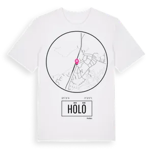 Hölö t-shirt – ekologisk bomull t-shirt från Pinshirt