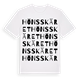 Hönsskäret ordlek t-shirt