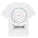 White t-shirt med Hornsplan t-shirt
