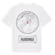 White t-shirt med Huddinge t-shirt