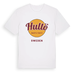 Hultö cirkel t-shirt – ekologisk bomull t-shirt från Pinshirt