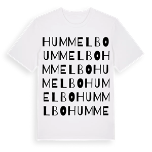 Hummelbo ordlek t-shirt – ekologisk bomull t-shirt från Pinshirt