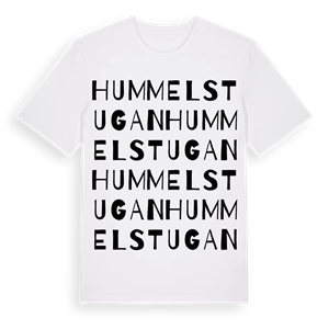 Hummelstugan ordlek t-shirt – ekologisk bomull t-shirt från Pinshirt