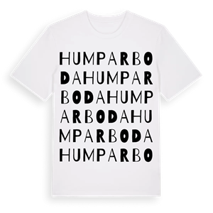 Humparboda ordlek t-shirt – ekologisk bomull t-shirt från Pinshirt