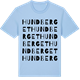 Blue Soul t-shirt med Hundberget ordlek t-shirt