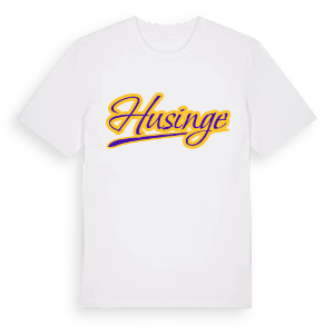 Husinge baseball t-shirt – ekologisk bomull t-shirt från Pinshirt