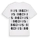 Husinge ordlek t-shirt