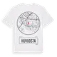 White t-shirt med Huvudsta t-shirt