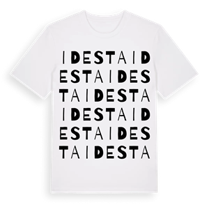 Idesta ordlek t-shirt – ekologisk bomull t-shirt från Pinshirt