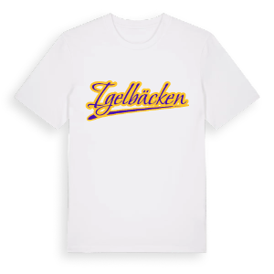 Igelbäcken baseball t-shirt – ekologisk bomull t-shirt från Pinshirt