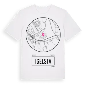 Igelsta t-shirt – ekologisk bomull t-shirt från Pinshirt
