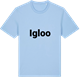 Blue Soul t-shirt med Igloo fetstil t-shirt