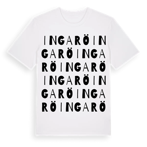 Ingarö ordlek t-shirt – ekologisk bomull t-shirt från Pinshirt