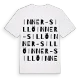 Inner-Sillö ordlek t-shirt