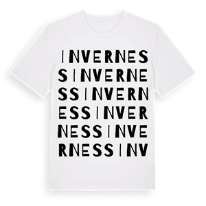 Inverness ordlek t-shirt – ekologisk bomull t-shirt från Pinshirt
