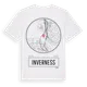 White t-shirt med Inverness t-shirt