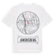 White t-shirt med Jakobsberg t-shirt