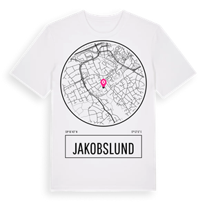 Jakobslund t-shirt – ekologisk bomull t-shirt från Pinshirt