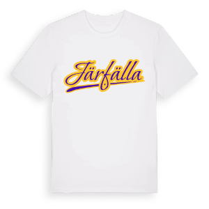 Järfälla baseball t-shirt – ekologisk bomull t-shirt från Pinshirt