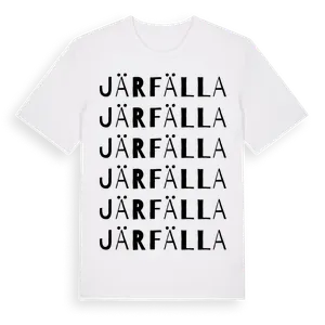Järfälla ordlek t-shirt – ekologisk bomull t-shirt från Pinshirt