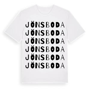 Jönsboda ordlek t-shirt – ekologisk bomull t-shirt från Pinshirt