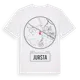 White t-shirt med Jursta t-shirt
