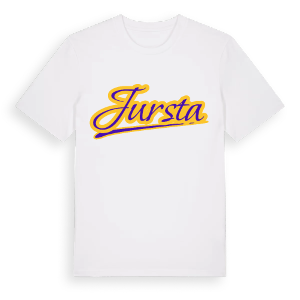 Jursta baseball t-shirt – ekologisk bomull t-shirt från Pinshirt