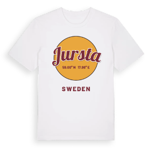 Jursta cirkel t-shirt – ekologisk bomull t-shirt från Pinshirt