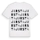 Jursta ordlek t-shirt
