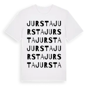 Jursta ordlek t-shirt – ekologisk bomull t-shirt från Pinshirt
