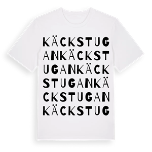 Käckstugan ordlek t-shirt – ekologisk bomull t-shirt från Pinshirt