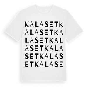 Kalaset ordlek t-shirt – ekologisk bomull t-shirt från Pinshirt