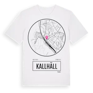 Kallhäll t-shirt – ekologisk bomull t-shirt från Pinshirt