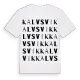 Kalvsvik ordlek t-shirt