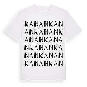 Kanan ordlek t-shirt – ekologisk bomull t-shirt från Pinshirt