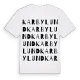 Karbylund ordlek t-shirt
