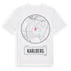 White t-shirt med Karlberg t-shirt