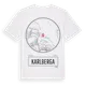 White t-shirt med Karlberga t-shirt