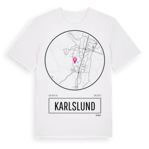 Karlslund t-shirt – ekologisk bomull t-shirt från Pinshirt