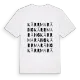 Kärrmaräng ordlek t-shirt