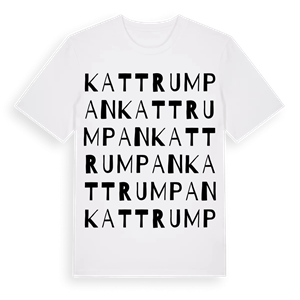 Kattrumpan ordlek t-shirt – ekologisk bomull t-shirt från Pinshirt