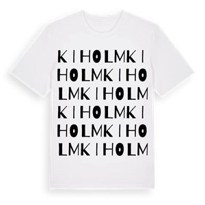 Kiholm ordlek t-shirt – ekologisk bomull t-shirt från Pinshirt