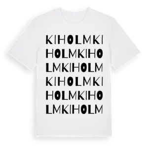 Kiholm ordlek t-shirt – ekologisk bomull t-shirt från Pinshirt