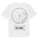 White t-shirt med Killinge t-shirt