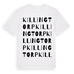 Killingtorp ordlek t-shirt – ekologisk bomull t-shirt från Pinshirt